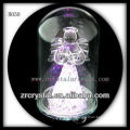 K9 Crystal Angel avec couvercle en verre à l&#39;extérieur